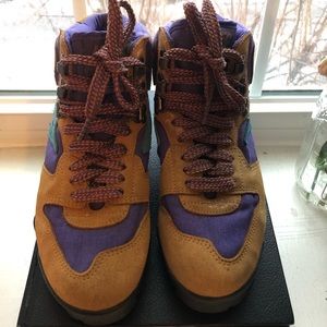 Hi-Tec Lady Lite II Vintage Hiking Boots Size 8